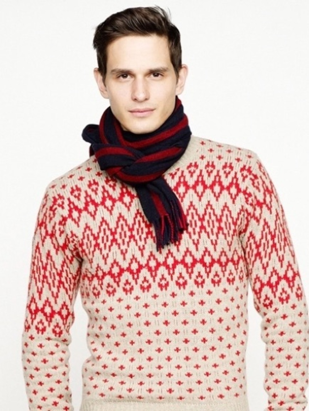 J Crew Fair Isle Wool Sweater